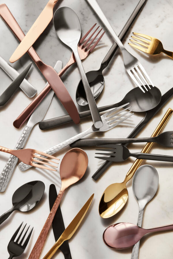 BESTEKSET HUNE HAMMERED - SET VOOR 4 PERSONEN