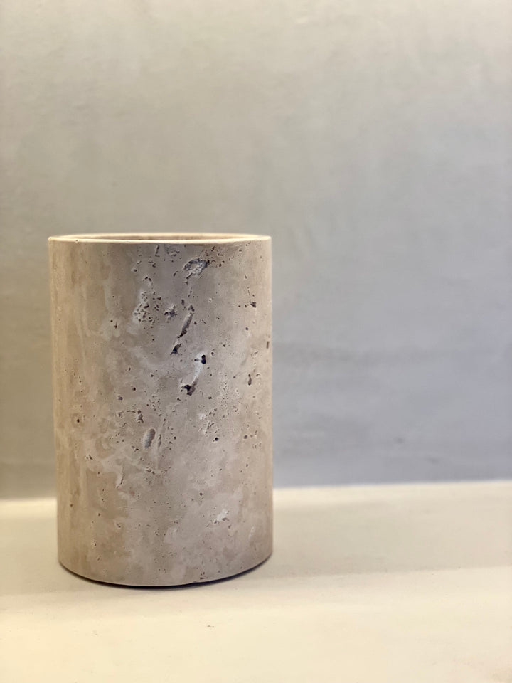 Wijnkoeler travertin